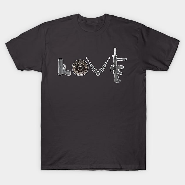 LOVE T-Shirt by Views of my views